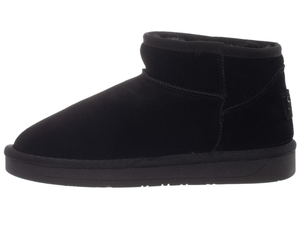 Women' Leather Ankle Boots - Solo Soprani Couture - Scw421P04/01 Hugh Low Black 38