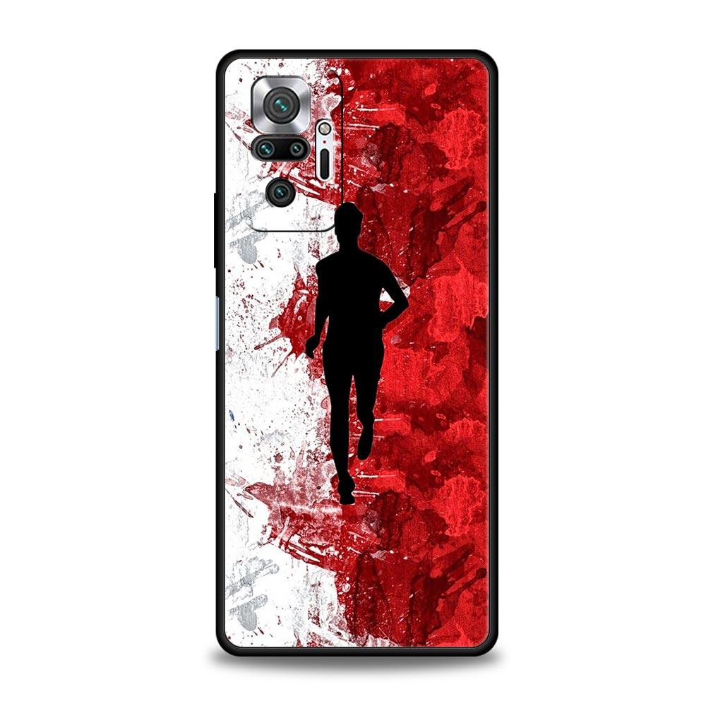 

Чехол для телефона для бега марафона Для Xiaomi Redmi Note 15 14 13 12 4G 9 10 11 Pro Plus 5G 14C 13C 12C 10C Мягкий ТПУ чехол Redmi 13C