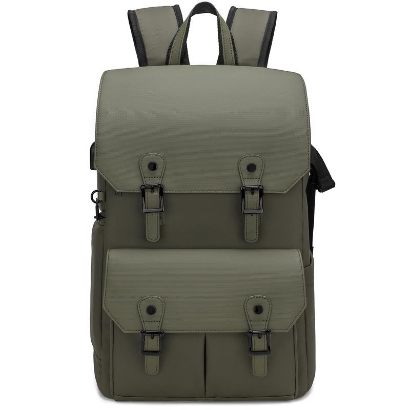 

Waterproof SLR shoulder Camera Bag Waterproof anti-theft Large capacity leather film drone outsourcing shoulder camera backpack