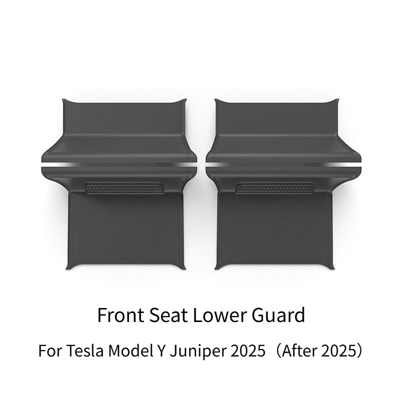 For Tesla Model Y Juniper 2025 2026 Under Seat Air Outlet Mask Front Seat Air Vent Fully Cover Pad Anti-Blocking Dust Protective