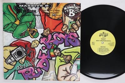 LP-Schallplatte VERSCHIEDENE New York Rude Boys MB006 Massive B 1992 US Rap HipHopRB Gebraucht
