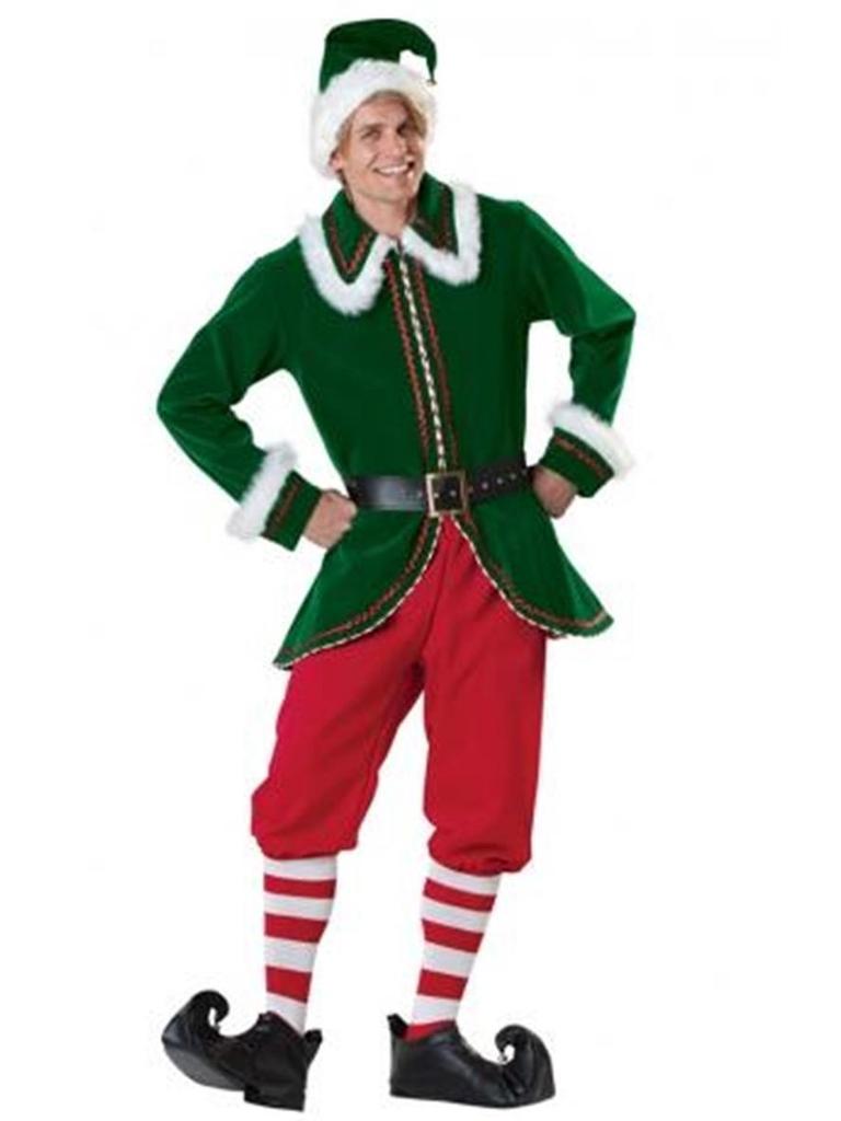 Adult Green Christmas Tree Costume for Cosplay & Parties
