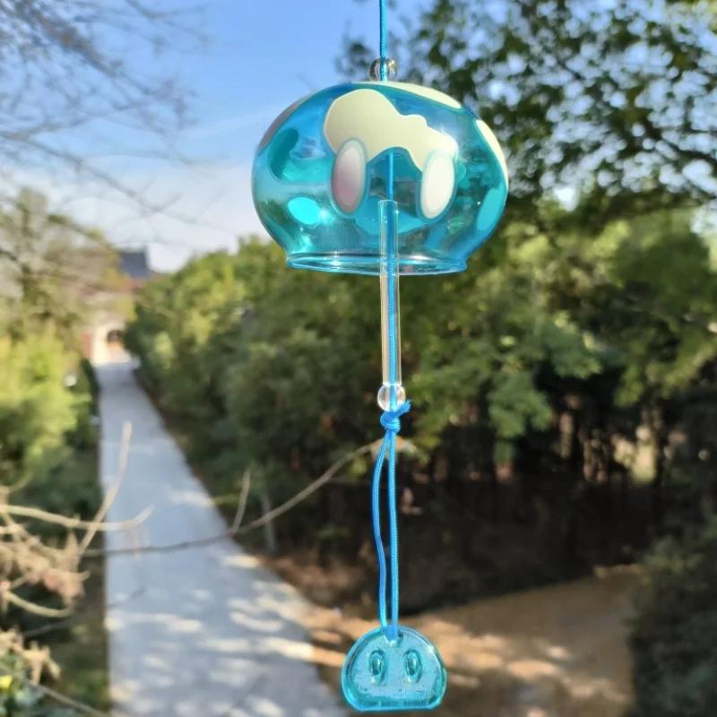 Genshin Slime Wind Chimes Anime Hanging Glass Windy Bell Pendant Genshin Impact Slime Chimes Japanese House Outdoor Decoration