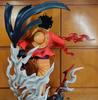 70cm One Piece Studio Ghost Island Marching Luffy Statue Anime Collectible Figure Wano Arc Edition Gk Model JT PVC Poseable Articulated Scale Detailed