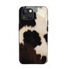 TEUM Station American style cream pattern Apple 17Pro tempered glass case iPhone16E fine hole all-inclusive mobile phone case