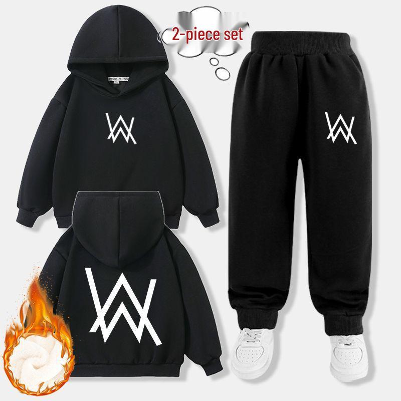 DJ Alan Walker Men's Fleece-Lined Hoodie and Sweatpants Set
