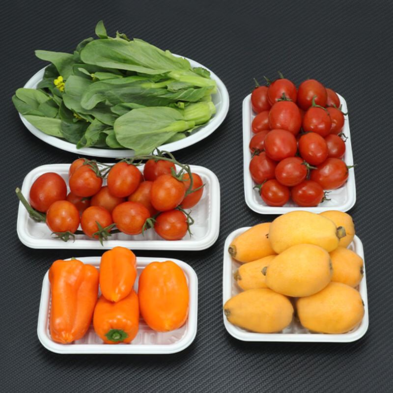 Disposable White Fresh Produce & Egg Trays