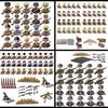 WII Military Figure Building Blocks: Weapons & Soldiers Toy Set for Boys