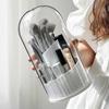 Large Capacity Makeup Brush Holder Dustproof Lipstick Eye Shadow Storage Box  Office