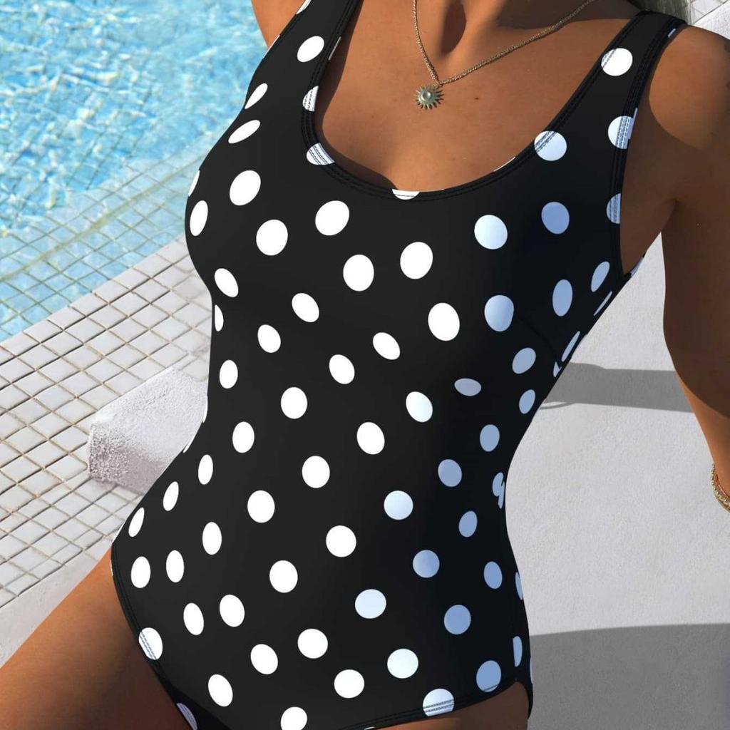 1011 new European and American summer tights swimsuit sexy new sleeveless one-piece