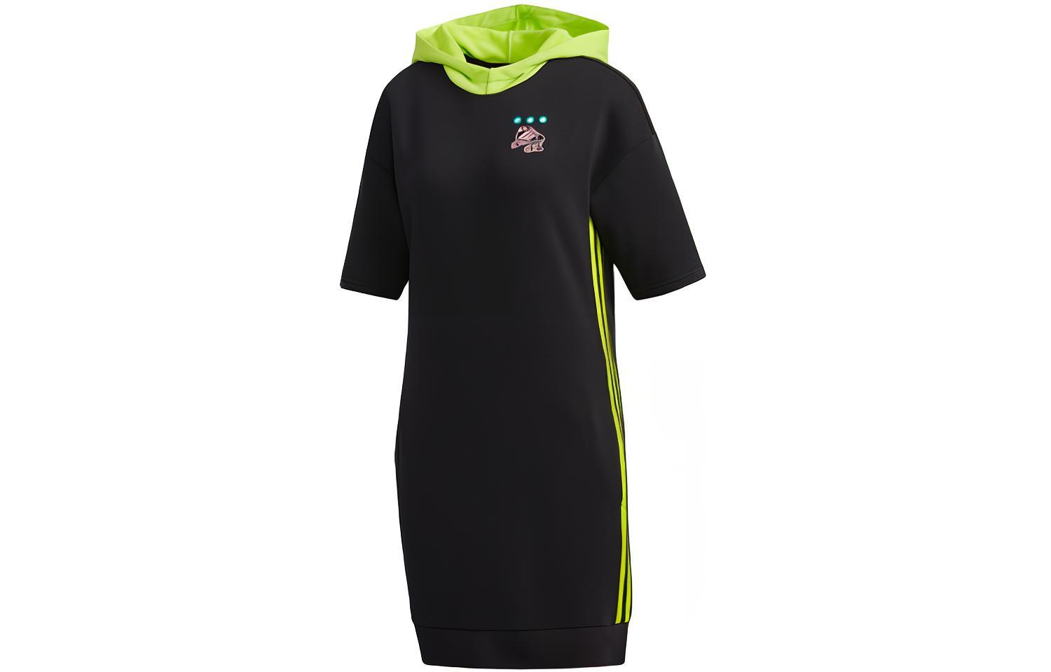 Adidas Neo Short Sleeved Dress Women s Black FU3581 M