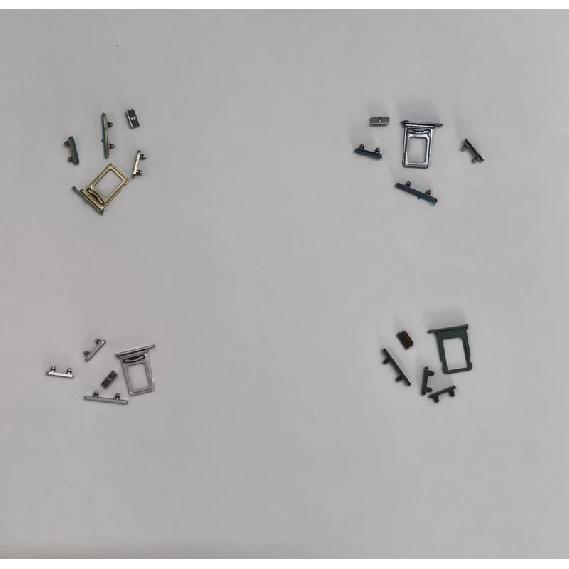 Gehäuse hinten komplett Für iPhone 13 Mini 13 Pro Max 13 Pro Mit Akku Rückseite Mittelrahmen SIM-Schublade Seitentasten Teile