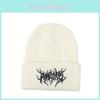 Winter Knit Hat With Seamless Design For Cold Season Outdoor Use