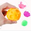 Baby Toy Puzzle Tactile Multi-Texture Hand-Catch Ball Baby Training Soft Ball