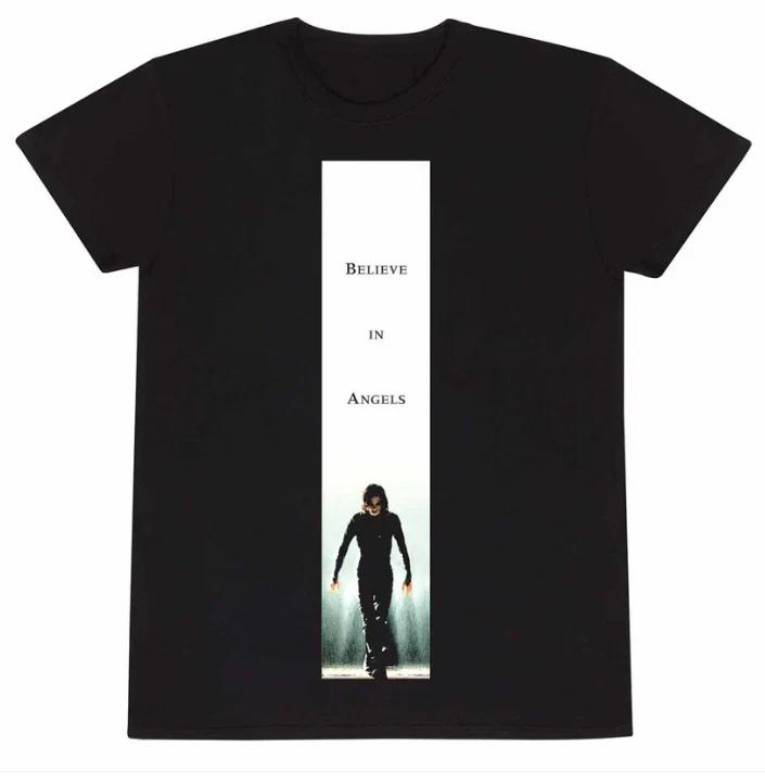 CROW - Poster Art Believe In Angels T-shirt S
