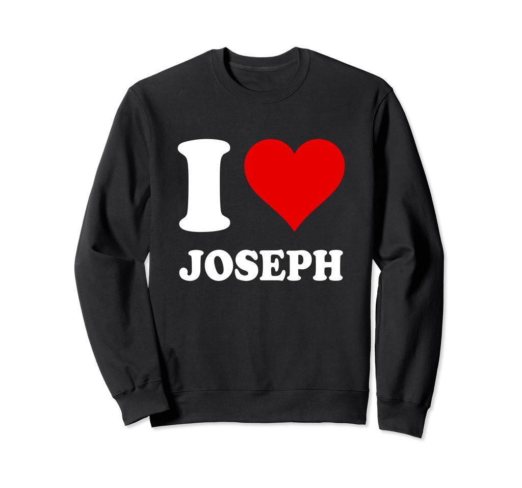Red Heart I Love Joseph Sweatshirt