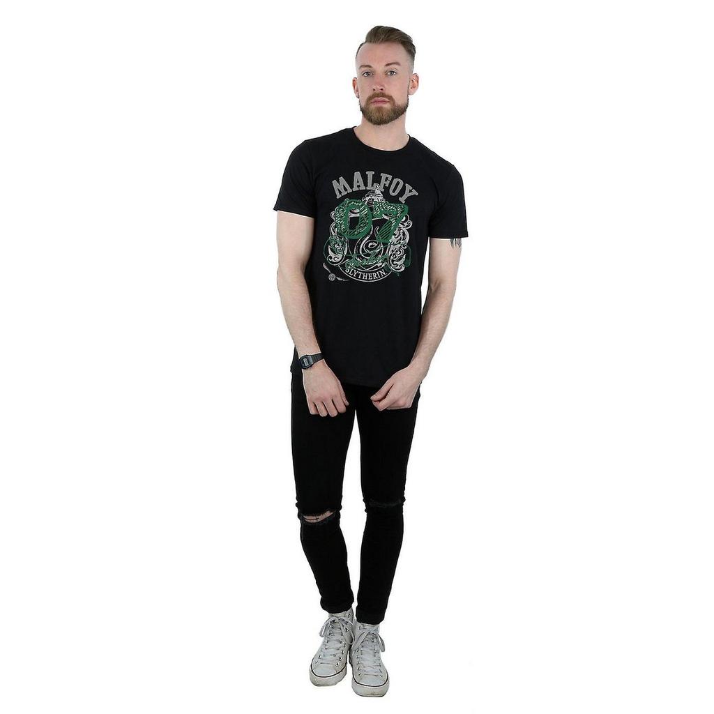 HARRY POTTER Mens Seeker Draco Malfoy Cotton T-Shirt