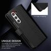 Leather Flip Phone Case for Samsung Galaxy Z Fold 7 6 5 4 3 5G Fold7 Fold6 Fold5 Wallet with Card Holder Protective Cover