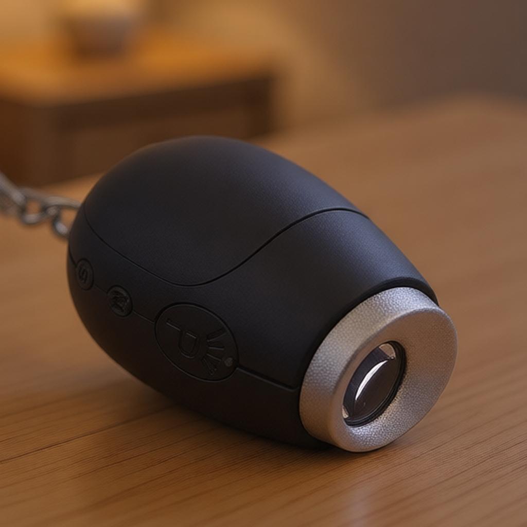 LED Projektionswecker inklusive Taschenlampe und Schlüsselanhänger-Seil für tragbare Schreibtischdekoration Tischdekorationen Heimgebrauch