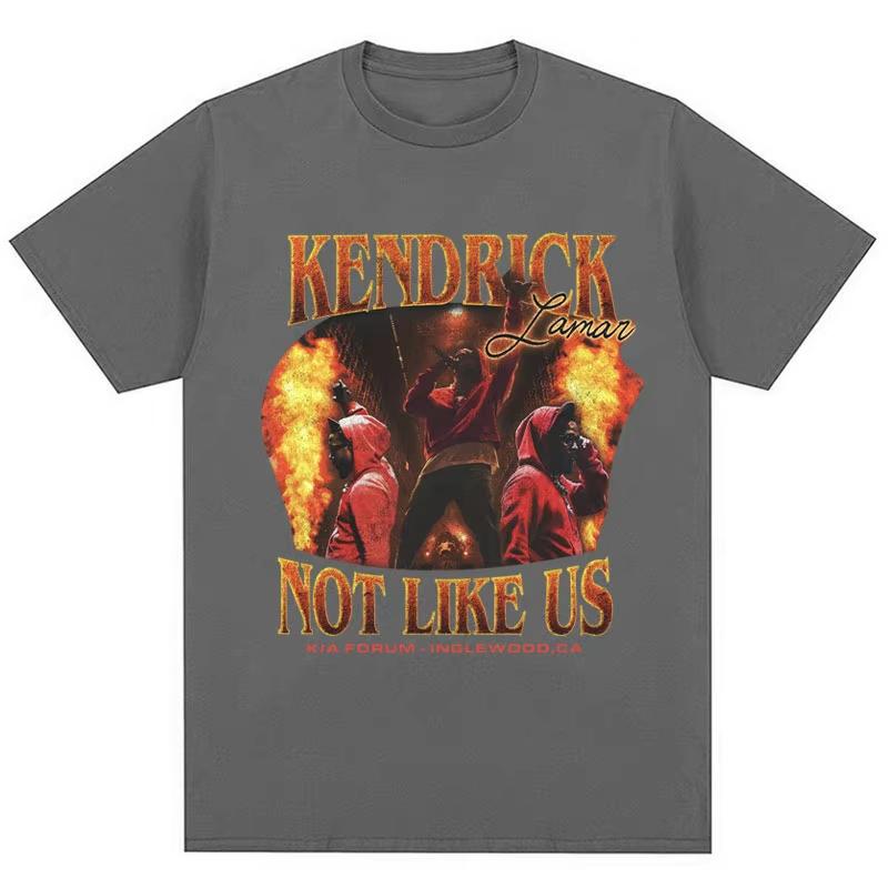 Kendrick Lamar Not Like Us Tshirt Fashion Unisex Unisex Harajuku Vintage Style Tshirt Cotton Oversized Hip Hop T Shirts Streetwear