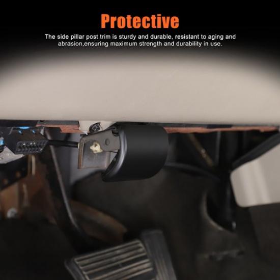 ABS Matte Black Handbrake Release Handle Trim Cover For Hummer H2 2003-2007