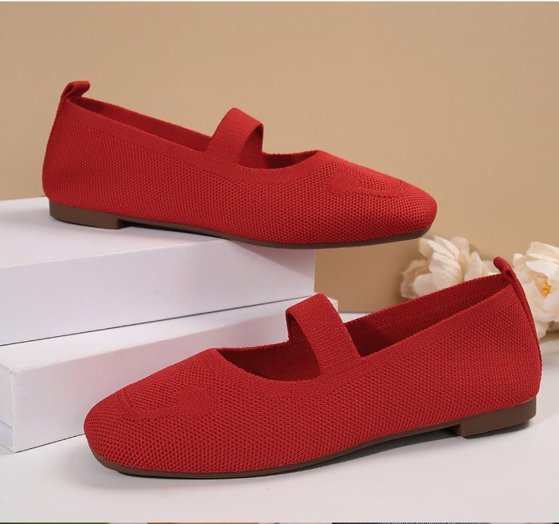 Fashion 2025 New Fashionable Comfortable Mesh Flat Loafers Retro Breathable Casual Women Lightweight Shallow Shoes Zapatos De Mujer