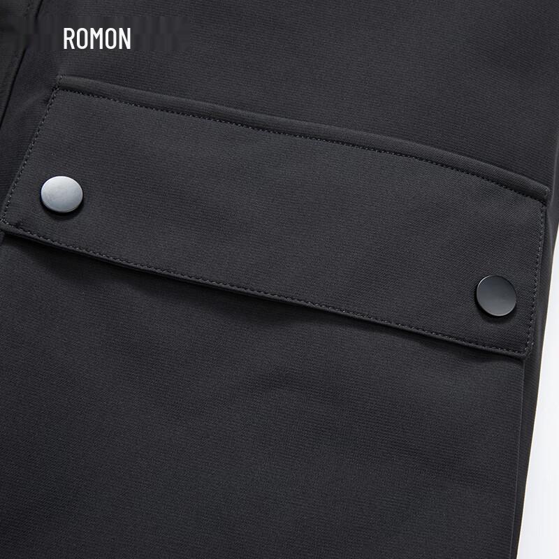 Luomeng Men's Hooded Business Casual Jacket