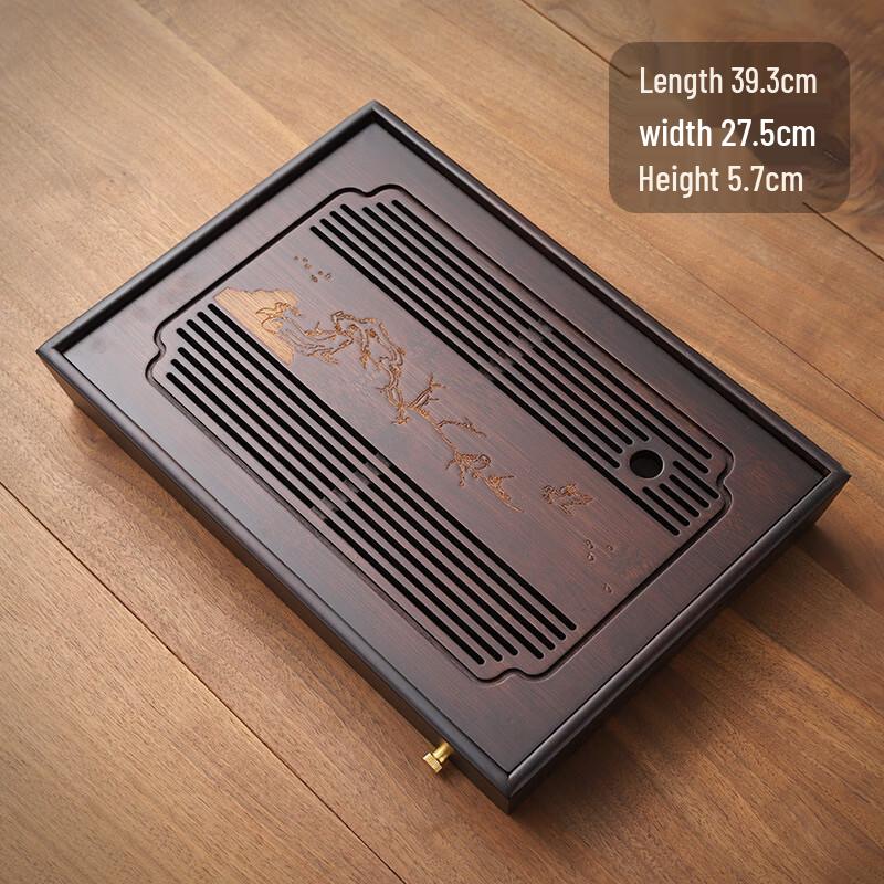 

Chaxun Bamboo Drainage Tea Tray