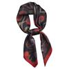 Women S Fashion Tulip Pattern Small Square Scarf For Shirt Decoration