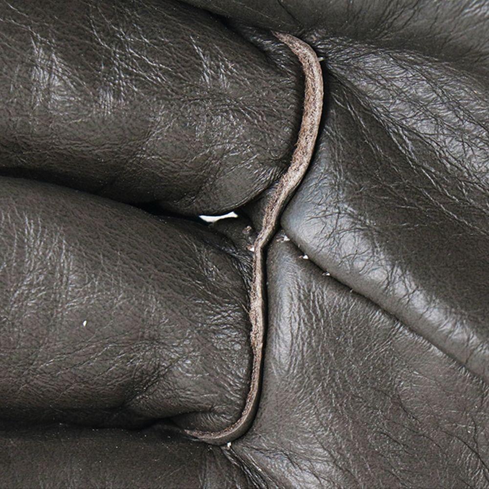 1 Pair Labor Protection Leather  Work Gloves Thickened Welder Gloves  Driving  Farm Garden Welding