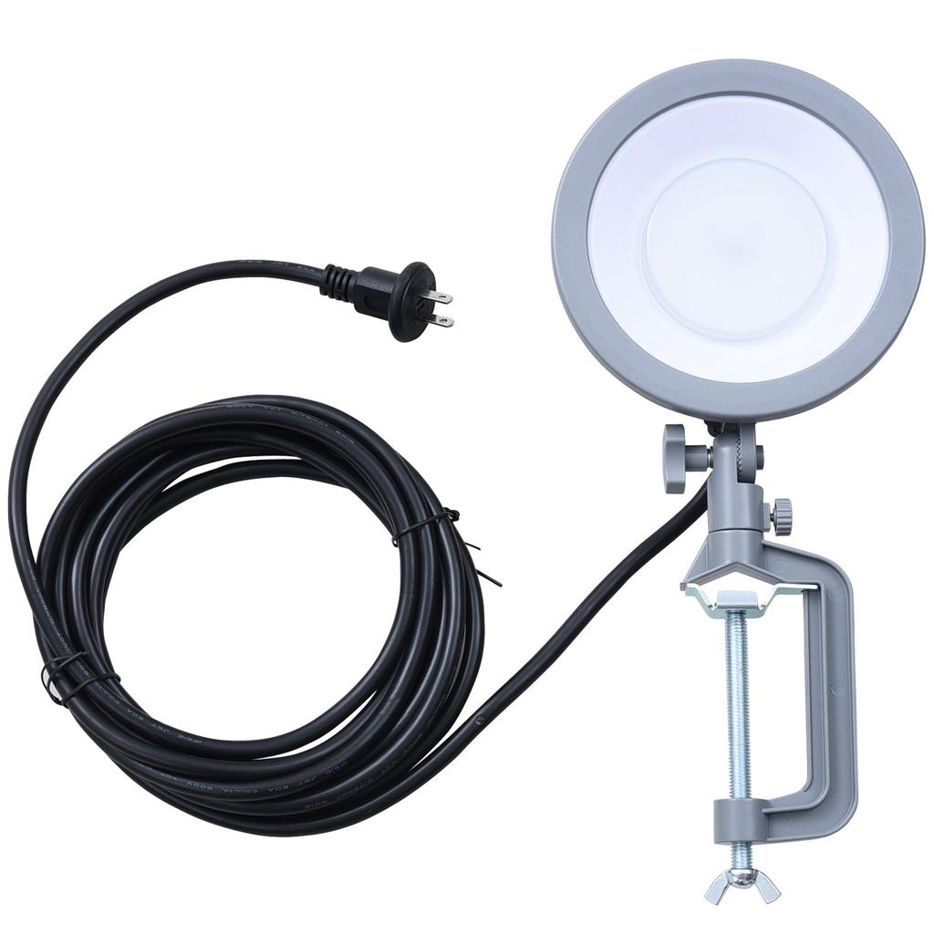 YAMAZEN LTX-A30D LED Floodlight (WaterproofDustproof), IP65, 30W, 2400lm Brightness, Daylight White, 5m Cord, HangingClamp Type (HookClamp Included),