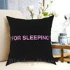 For Sleeping  LogoPink Pillow Case Printed Home Soft DIY Pillow Cover Streetwear Logo Cool Funny Assc Brand Rare Hip
