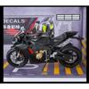 1/9 Maßstab Honda HRC CBR1000RR Fire Blade Legierung Sportmotorrad Diecasts Metall Spielzeug Rennmotorrad Modell mit Licht Kindergeschenk