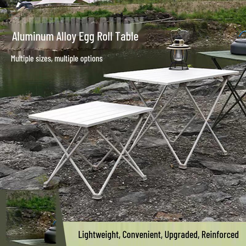 Portable Aluminum Alloy Folding Picnic & BBQ Table