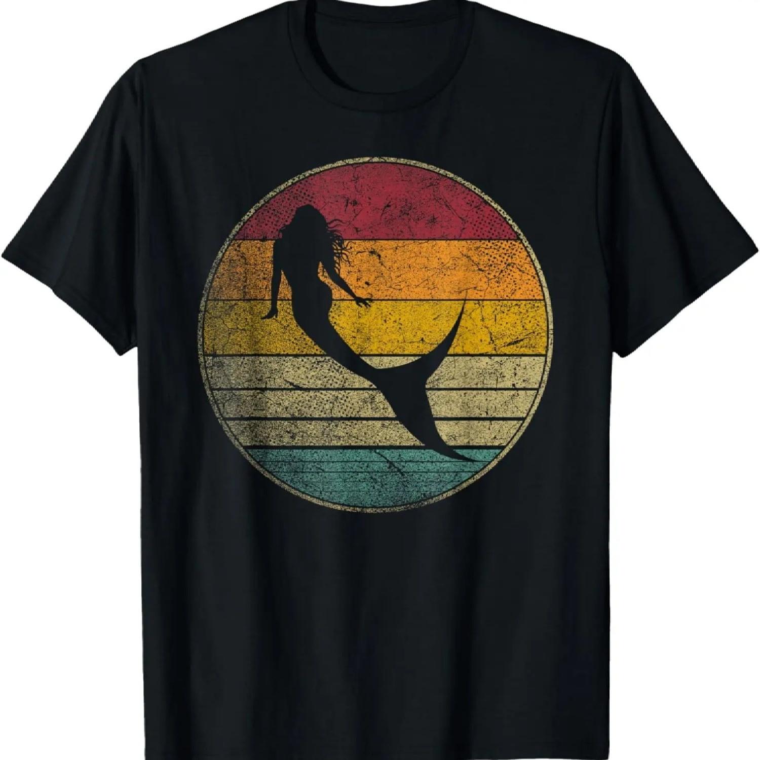 Футболка 70-х 80-х S чёрный