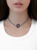 Eireve Candy Ball Choker Necklace (Lavender)