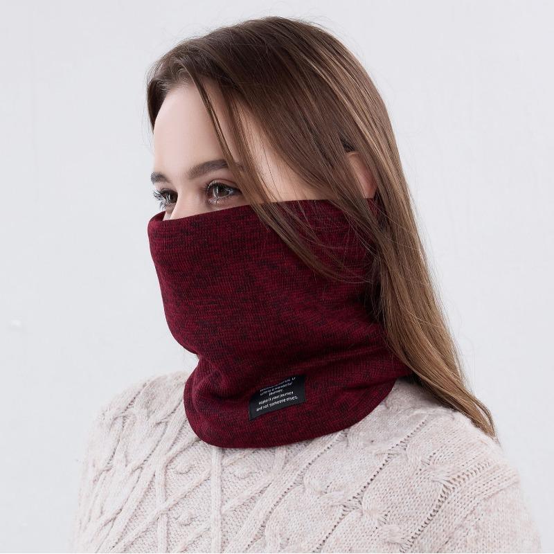 Autumn and Winter Warm Scarf Men's Outdoor Windproof Warm Thickened Neck Cover Women's Cold Mask