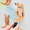 Refrigerator Magnet Cute Animal Shape Silicone Magnetic Hook Decorative Fridge Sticker Hanger Hook For Home