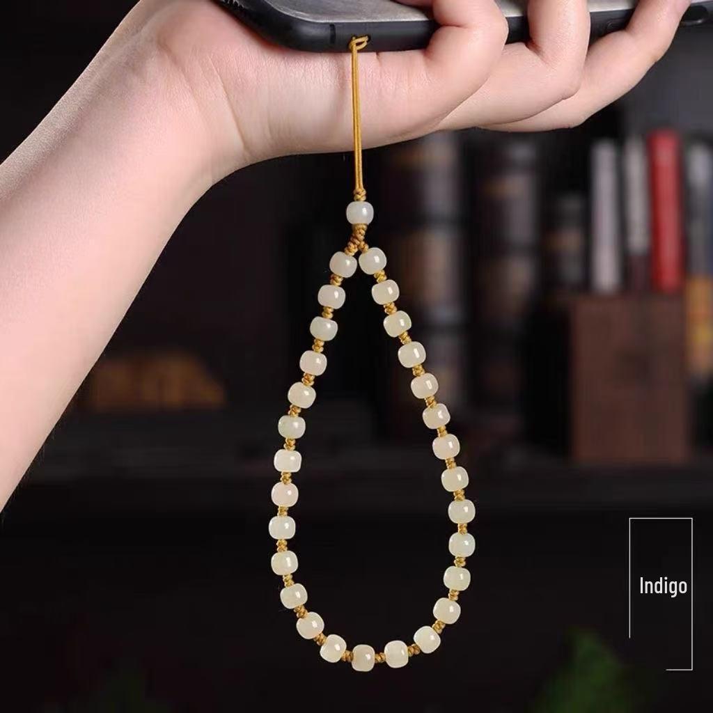 Woven Phone Lanyard: Handcrafted Wrist Strap Pendant for Men and Women