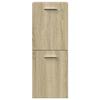 VidaXL Bathroom Cabinet Sonoma Oak 30x30x80 Cm Chipboard, Bathroom Storage Cabinet, Bath Cabinet, 849634
