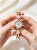Gedi Rose Mother-of-Pearl Women's Quartz Watch - Niche Design, Waterproof, Elegant for Daily Commute