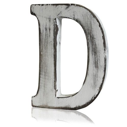 Wooden Letter D