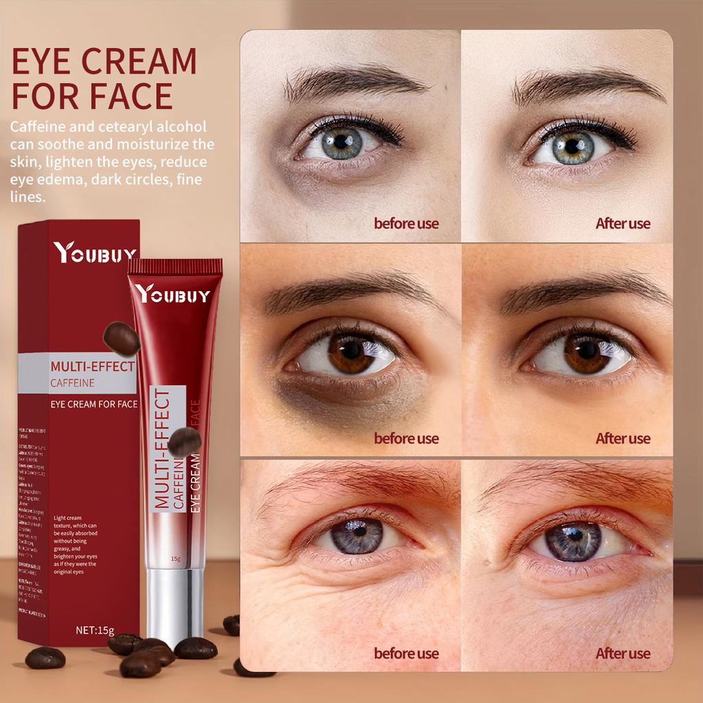 Coffee Anti-Wrinkle Eye Cream Moisturizing Improving Dark Circles Lighting and Tighening Eye Care Eye Care