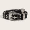 Y2K Rhinestone Belts Zinc Zinc Alloy Waistband Simple Blingbling Belt  Women