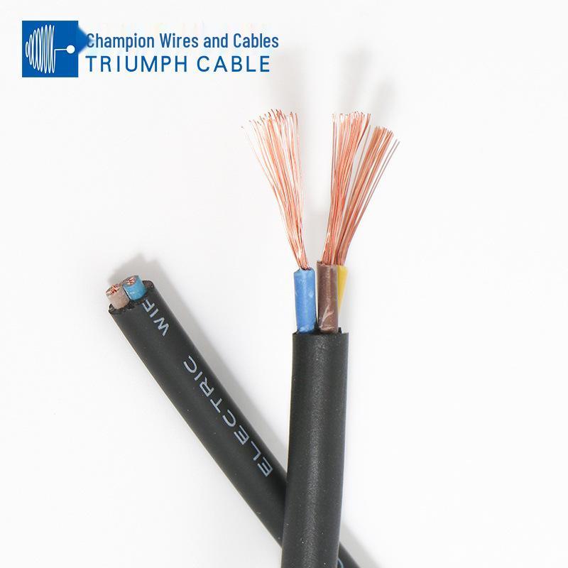 H05RN-F VDE Certified UV-Resistant Outdoor Rubber Cable, Multi-core Flexible Stranded Pure Copper Wire