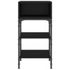 Nightstands (2 Pcs) Black 35 X 34.5 X 70 Cm Particleboard