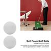30 palline da golf in schiuma EVA da 21,5 mm, palline da golf in schiuma morbida per allenamento indoor e outdoor, bianco