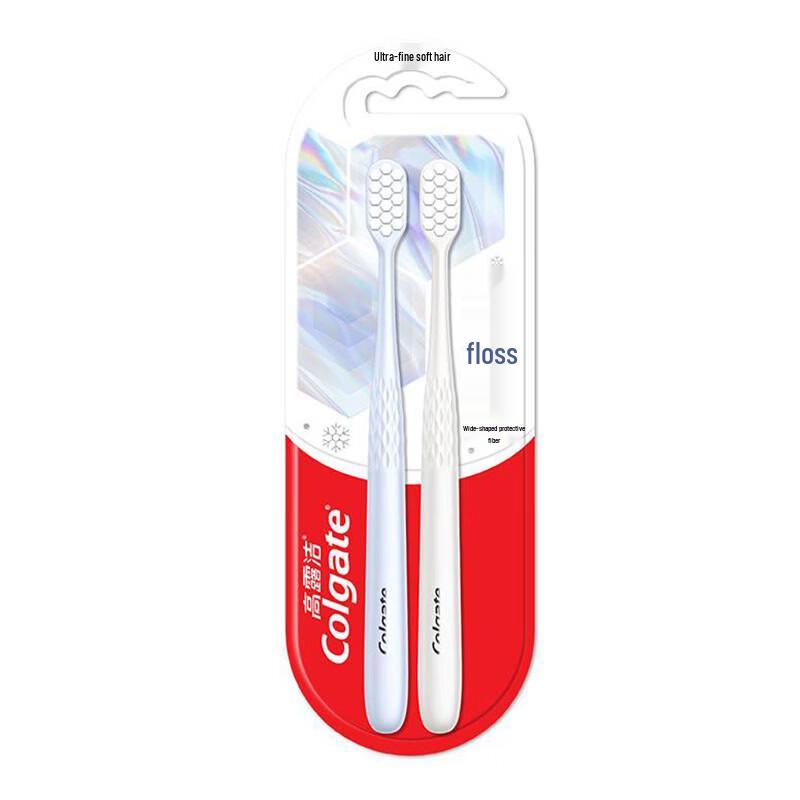 Colgate Fluffy Silk Soft Bristle Toothbrush 6-Pack