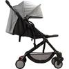 BAMBISOL - Kompakter Kinderwagen - YUKO - 0 bis 36 Monate (max. 15 kg) - Tragegurt - 4 Räder - Schwarz