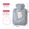 500ML Cartoon Warm Warmwaterkruik Zak Meisje Warme Buikwarmer Gevuld Mini Explosieveilig Draagbaar Winter Herbruikbare Handwarmer